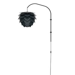 Abat-jour Aluvia Aluminium - 1 ampoule - 40 - Anthracite - Anthracite - Diamètre : 40 cm