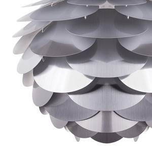 Lampenschirm Pine Nut Kunststoff - Silber - Durchmesser: 34 cm