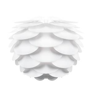 Lampenschirm Pine Nut Kunststoff - Weiß - Durchmesser: 34 cm