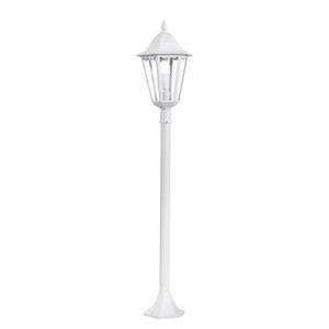 Lanterne Navedo II Verre / Aluminium - 1 ampoule - Blanc - Blanc