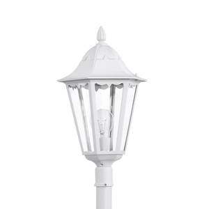 Lanterne Navedo II Verre / Aluminium - 1 ampoule - Blanc - Blanc