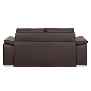 Canapé-lit LATINA avec accoudoir incliné Cuir synthétique - Cuir synthétique Monera: Marron - Largeur : 170 cm