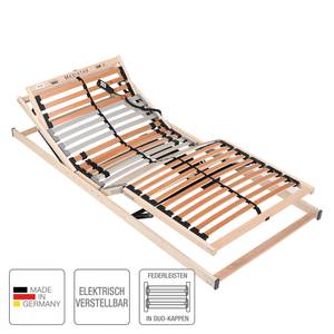 Lattenrost MEDISTAR DUO elektrisch verstellbar - Buche / Hellbraun - 90 x 190cm