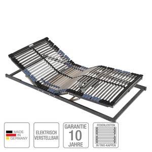 Lattenrost TriFlex DeLuxe 44 elektrisch verstellbar - Anthrazit / Hellgrau - 90 x 190cm