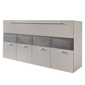 Buffet Line LC Beige / Imitation chêne wengé