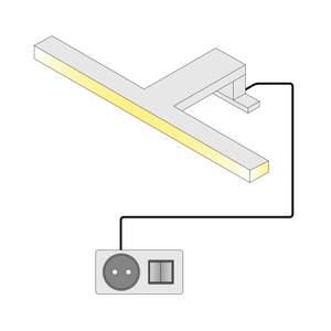 LED-Aufsatzbeleuchtung Radiance II Aluminium - Kaltweiß