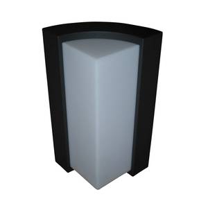 Lampadaire d'extérieur LED Swerve II 36 ampoules Gris aluminium