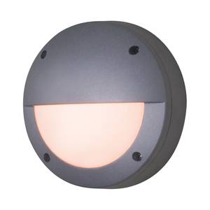 Applique murale / Plafond extérieur LED 1 ampoule Gris aluminium