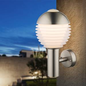 Luminaire d'extérieur LED Alerio I Matériau synthétique / Acier inoxydable - 1 ampoule