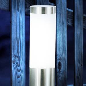 Luminaire d'extérieur LED Vieste II Matériau synthétique / Acier inoxydable - 1 ampoule - Hauteur : 45 cm