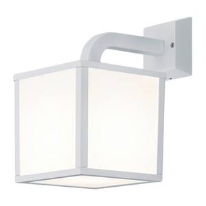 LED-Außenleuchte Cubango 1-flammig Aluminium Kunststoff Silber