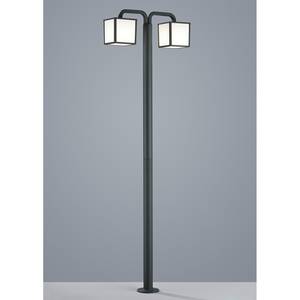 LED-Außenleuchte Cubango Aluminium / Kunststoff - Anthrazit - 2-flammig