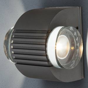 Luminaire d'extérieur LED Lissy I Verre opalin / Aluminium - 1 ampoule