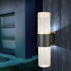Luminaire d'extérieur LED Nina Gloom I Verre / Aluminium - Nb d'ampoules : 2