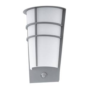 LED-Außenwandleuchte Breganzo Kunststoff / Stahl - 2-flammig - Stahl