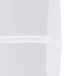 LED-buitenwandlamp Perafita kunststof/aluminium - 2 lichtbronnen - Wit