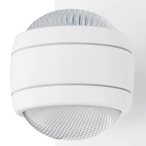 LED-buitenwandlamp Sesimba I kunststof/staal - 2 lichtbronnen - Wit