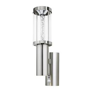 LED-buitenwandlamp Trono Stick II glas/roestvrij staal - 1 lichtbron
