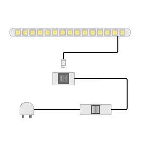 LED-Bandbeleuchtung Wiek 