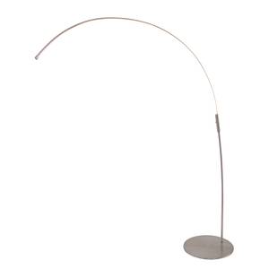 Lampada ad arco LED Finola 1 luce Nichel opaco