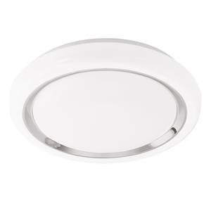 Plafonnier LED Capasso Matériau synthétique / Acier - 1 ampoule - 34 - Diamètre : 34 cm