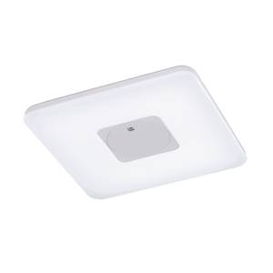 Lampada da soffitto a LED Chamäleon larga 56 cm - Bianco opaco 1 luce