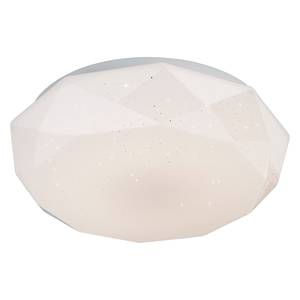 LED-Plafonnier Diamond matière synthétique - 1 ampoule - Abat-jour diamètre : 35 cm
