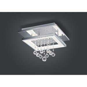 LED-plafondlamp Dorian II plexiglas/metaal - 1 lichtbron - Breedte: 35 cm