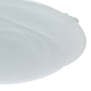 LED-Deckenleuchte Duna Glas/Stahl - Weiß - 1-flammig