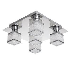 LED-plafondlamp Exeter plexiglas/staal - 5 lichtbronnen