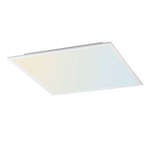 LED-plafondlamp Flat Panel II kunststof/staal - 1 lichtbron - Breedte: 45 cm