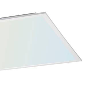 LED-plafondlamp Flat Panel II kunststof/staal - 1 lichtbron - Breedte: 45 cm