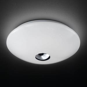 Plafonnier LED Elcot Matériau synthétique / Acier - 1 ampoule - Abat-jour diamètre : 32 cm