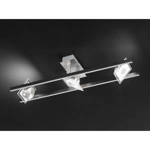 LED-Deckenleuchte Jersey Metall / Glas