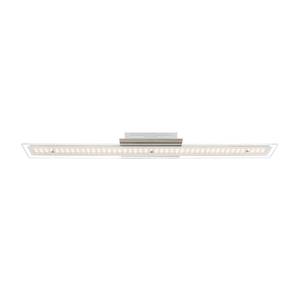 LED-Deckenleuchte Liguria 1-flammig Silber Metall, verchromt