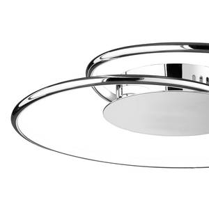 LED-plafondlamp Louisa plexiglas/staal - 1 lichtbron - Diameter: 45 cm