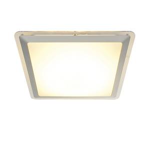 Lampada LED da soffitto Lucky Metallo/Materiale sintetico Bianco