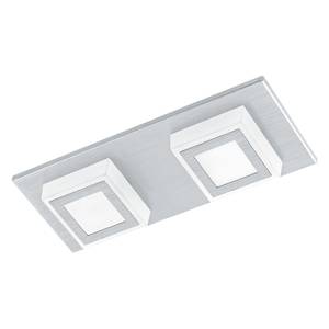 LED-plafondlamp Masiano I aluminium/kunststof - Aantal lichtbronnen: 2