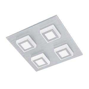 Plafonnier LED Masiano II Aluminium / Matériau synthétique - Nb d'ampoules : 4