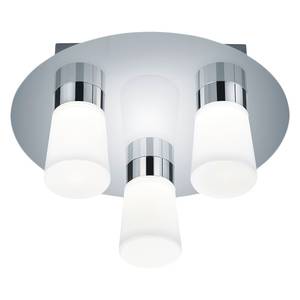 LED-plafondlamp Nevio glas/metaal - 3 lichtbronnen