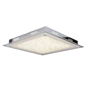 LED-Deckenleuchte Metall/Glas Silber