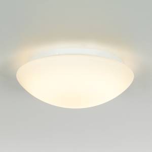 LED-Deckenleuchte Onion Glas/Stahl - Weiß - 1-flammig