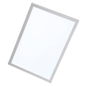 LED-Deckenleuchte Panel Kunststoff / Aluminium - 1-flammig - Breite: 80 cm