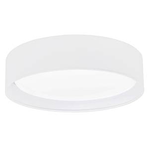 Plafonnier LED Pasteri Matériau synthétique / Tissu - 1 ampoule - Blanc - Blanc