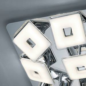 LED-plafondlamp Pontius plexiglas/metaal - Aantal lichtbronnen: 9