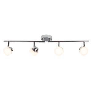 Illuminazione da soffitto LED Rory 4 luci Color argento Metallo cromato