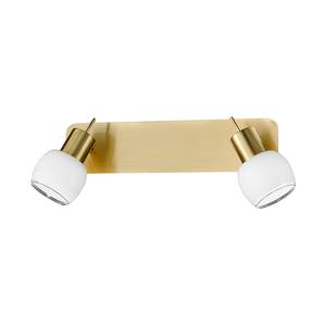 Barra illuminazione a led Color ottone opaco 2x4,5 W