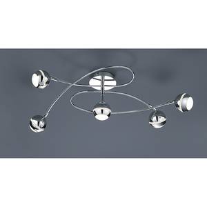 LED-plafondlamp chroomkleurig 5x4,2W