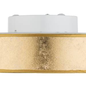 LED-plafondlamp Ted Wit/goudkleurig
