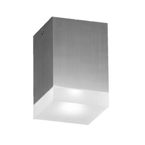 LED Deckenleuchte Tetra Metall/Kunststoff Silber